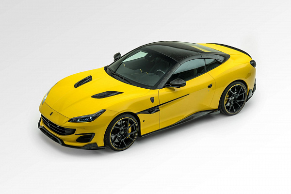 Фото дисков Mansory YT.5 Черный глянец на Ferrari Portofino