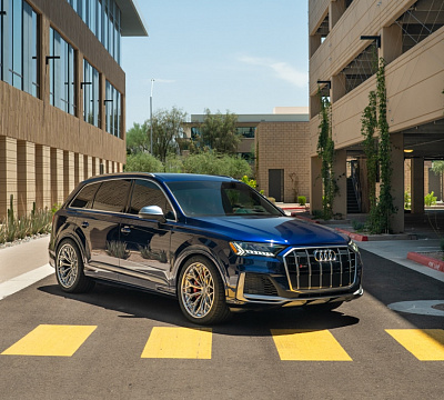 Фото дисков Brixton Forged CM6-R на Audi Q7 (4M)