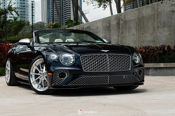 Фото дисков Anrky AN28 Полированный лак на Bentley Continental GT III