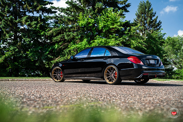 Фото дисков Vossen EVO-2R (3-Piece) Глянцевая медь на Mercedes-Benz S-Class (W222, C217)