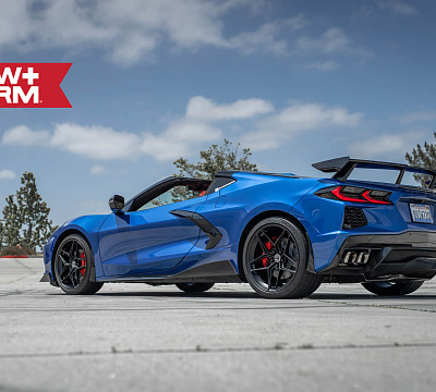 Фото дисков HRE FF11 на Chevrolet Corvette C8