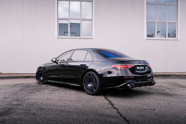 Фото дисков BRABUS Monoblock M (Platinum Edition) Черный глянец на Mercedes-Benz S-Class (W223)