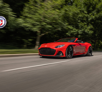 Фото дисков HRE P200 на Aston Martin DBS 3