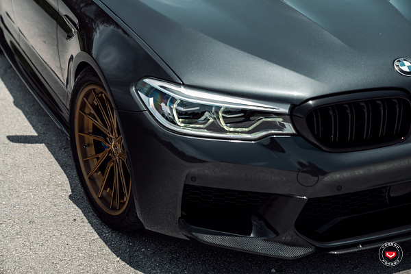 Фото дисков Vossen M-X4T (3-Piece) Глянцевая темная медь на BMW 5/M5 (G30/F90)