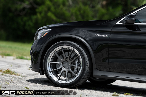 Фото дисков BC Forged HCA162 Глянцевый графит на del Mercedes GLC Coupe (C253)