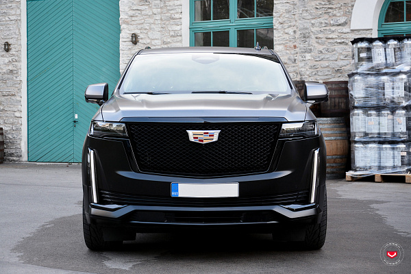 Фото дисков Vossen S17-14 (3-Piece) Сатиновый темный лак на Cadillac Escalade V