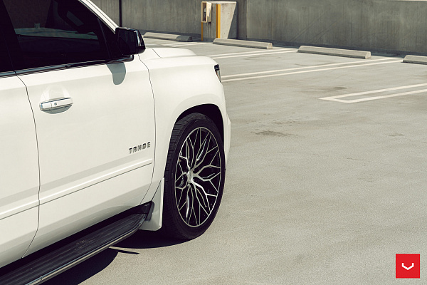 Фото дисков Vossen HF6-3 Алмазная проточка на Chevrolet Tahoe IV