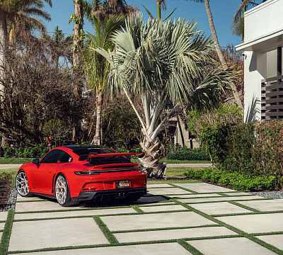 Фото дисков Vossen S21-07 на Porsche 911 VIII