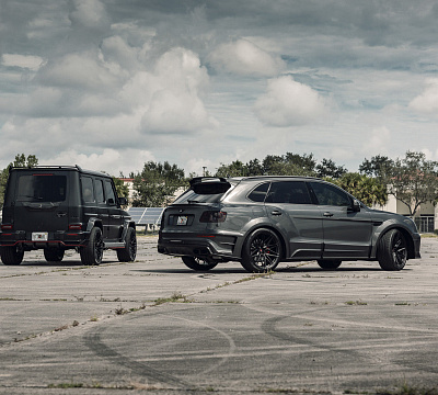 Фото дисков Vossen EVO-5 на Bentley Bentayga