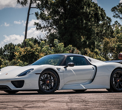 Фото дисков Vossen RS74 на Porsche 918 Spyder