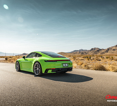 Фото дисков Vossen RS92 на Porsche 911 VIII