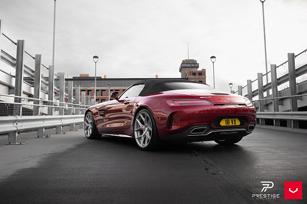 Фото дисков Vossen HF-5 Серебро на Mercedes-Benz AMG GT I