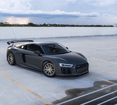 Фото дисков Strasse Wheels SV10 Track на Audi R8 (4S)