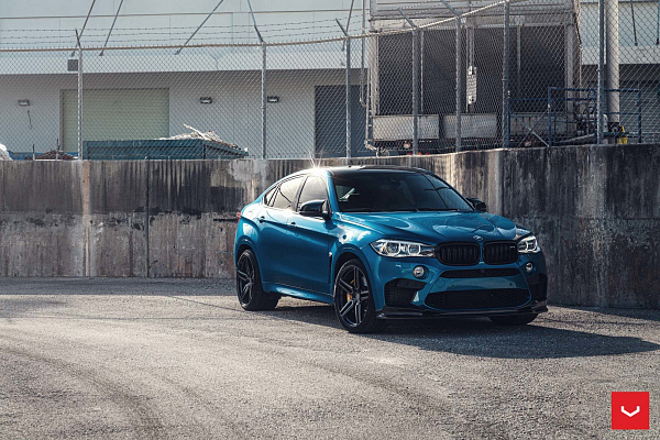 Фото дисков Vossen HF-1 Глянцевый темный лак на BMW X6/X6 M (F16/F86)