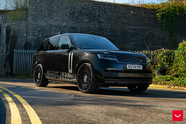 Фото дисков Vossen HF-9 Черный сатин на Land Rover Range Rover V