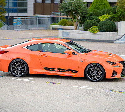 Фото дисков Vossen CVT на Lexus RC