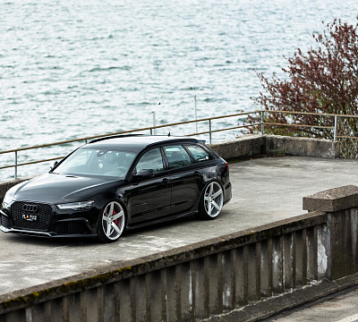 Фото дисков Vossen CV3 на Audi A/RS 6 (C7)