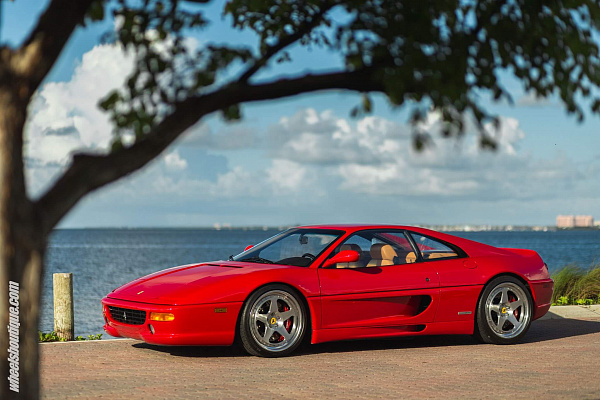 Фото дисков HRE 305 Глянцевый лак на Ferrari F355