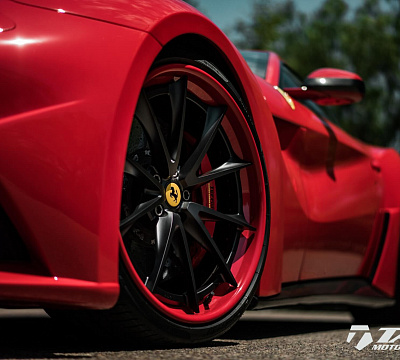 Фото дисков HRE S204H на Ferrari F12