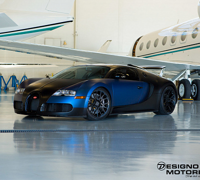 Фото дисков Vossen M-X3 на Bugatti Veyron