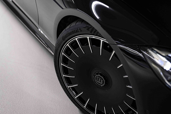 Фото дисков BRABUS Monoblock ZM (Platinum Edition) Черный глянец на Mercedes-Benz S-Class (W223)