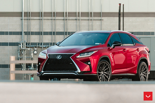 Фото дисков Vossen HF-4T Сатиновый графит на Lexus RX IV