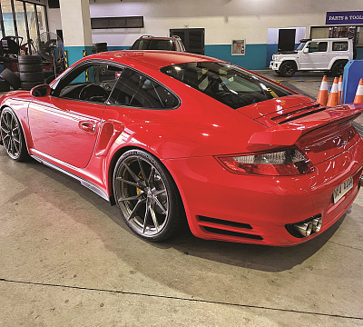 Фото дисков Anrky AN12 на Porsche 911 VI
