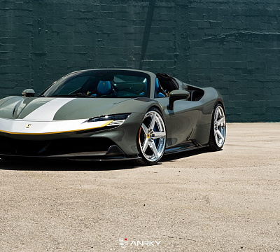 Фото дисков Anrky RS5.3 на Ferrari SF90