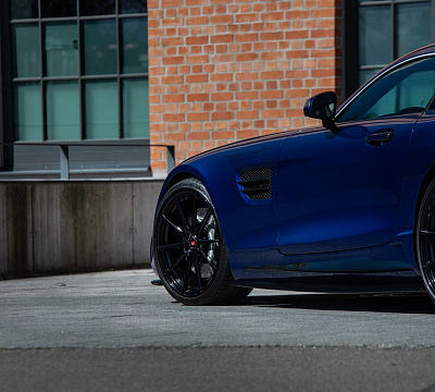 Фото дисков Vossen M-X2 на Mercedes-Benz AMG GT I
