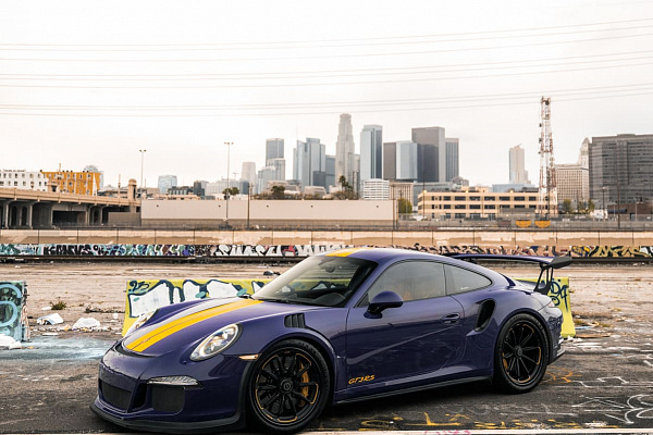 Фото дисков Brixton Forged R11-RS Черный сатин на Porsche 911 VII