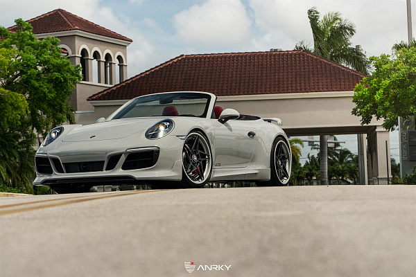Фото дисков Anrky S3-X3 Черный сатин на Porsche 911 VII