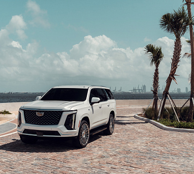 Фото дисков Vossen HF-8 на Cadillac Escalade V