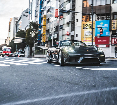 Фото дисков Brixton Forged CM5-R на Porsche Boxster IV