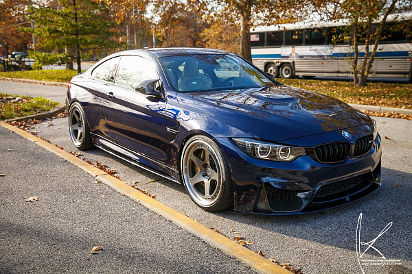 Фото дисков HRE 305 Глянцевый графит на BMW 4/M4 (F32/F82)