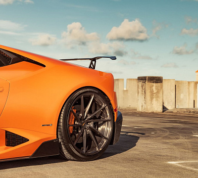 Фото дисков Anrky AN13 на Lamborghini Huracan
