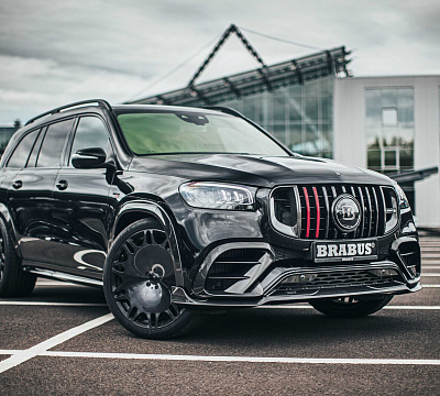 Фото дисков BRABUS Monoblock M (Platinum Edition) на Mercedes-Benz GLS (X167)