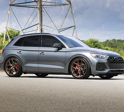 Фото дисков Vossen HF-5 на Audi Q5 (FY)