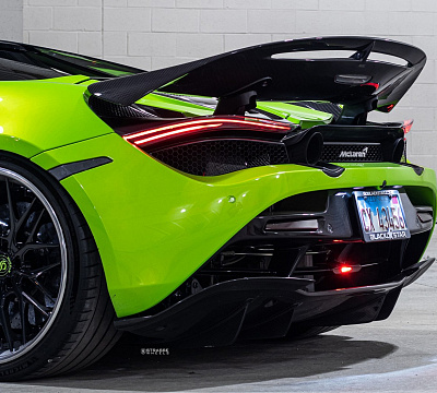 Фото дисков Strasse Wheels SV10M Deep Concave FS на McLaren 720S
