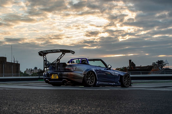 Фото дисков Bola CSR Сатиновая бронза на Honda S2000