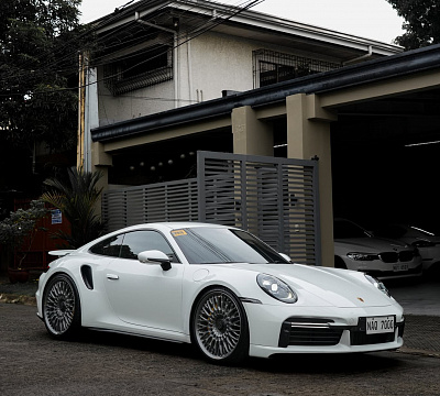Фото дисков Brixton Forged TR20 на Porsche 911 VIII