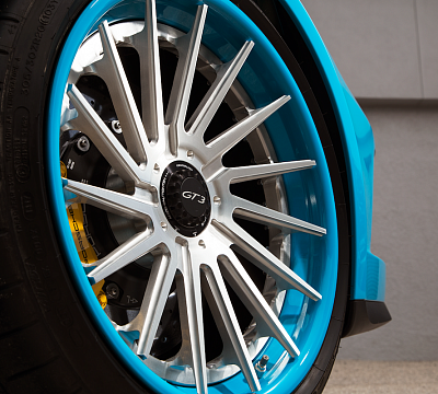 Фото дисков Strasse Wheels SV15T Deep Concave FS на Porsche 911 VII