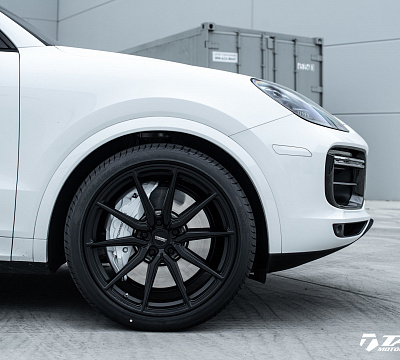 Фото дисков Vossen HF-3 на Porsche Cayenne III