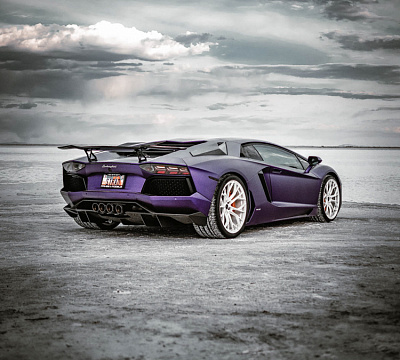 Фото дисков Brixton Forged PF10 на Lamborghini Aventador