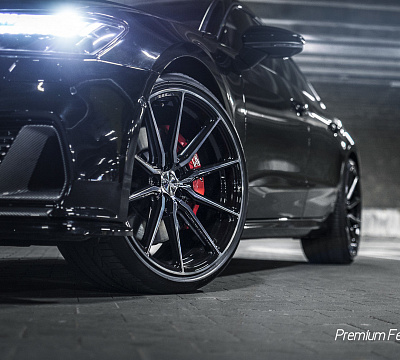 Фото дисков Vossen HF-3 на Audi A/RS 7 (4K)