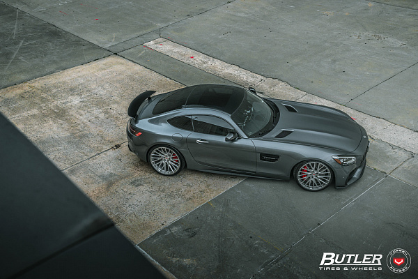 Фото дисков Vossen EVO-6T Глянцевый лак на Mercedes-Benz AMG GT I