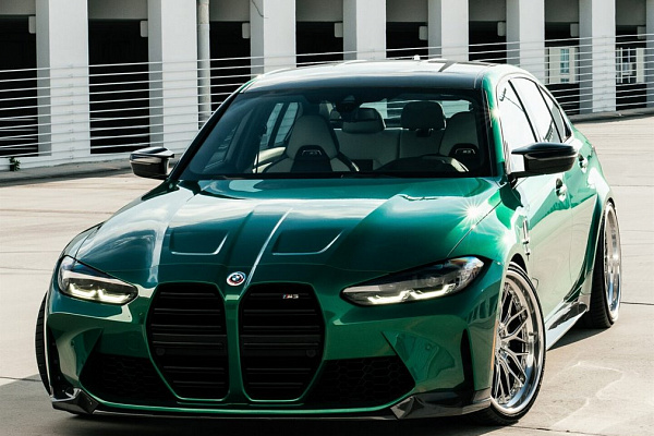 Фото дисков Anrky RS1 Полированный лак на BMW 3/M3 (G2x/G80)