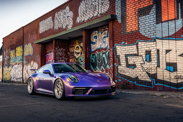 Фото дисков Brixton Forged PF12 R / RS Глянцевый лак на Porsche 911 VIII