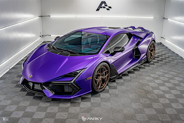 Фото дисков Anrky S3-X0 Глянцевая бронза на Lamborghini Revuelto