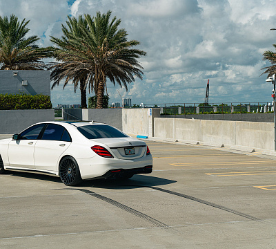 Фото дисков Vossen HF-8 на Mercedes-Benz S-Class (W222, C217)