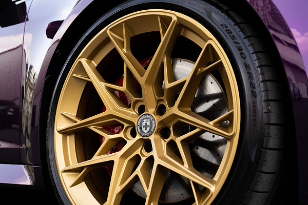 Фото дисков HRE FF10 Сатиновое золото на Audi A/RS 6 (C8)